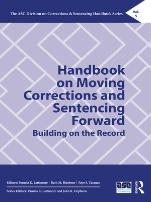 cover image of Handbook on Moving Corrections and Sentencing Forward